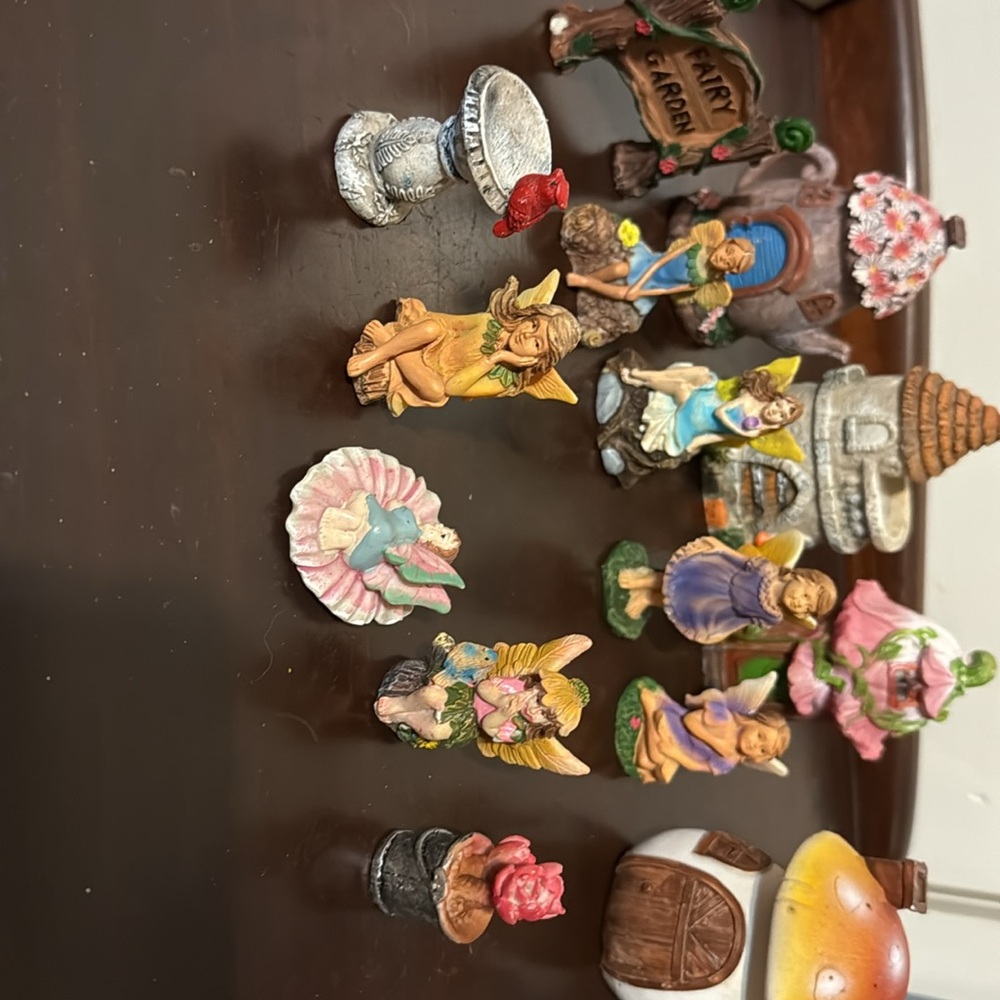 Fairy Garden Lot of 14 Pieces - Picture 4 of 6
